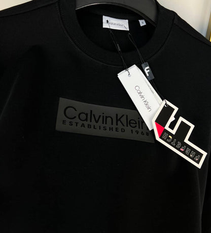 Calvin Klein Uzun Kollu Siyah Sweat