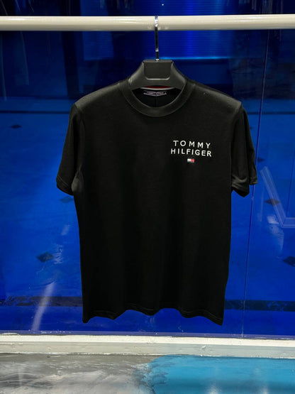 Tommy Hilfiger Kısa Kollu Siyah T-Shirt