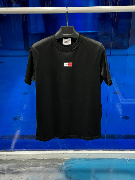 Tommy Hilfiger Kısa Kollu Siyah T-Shirt