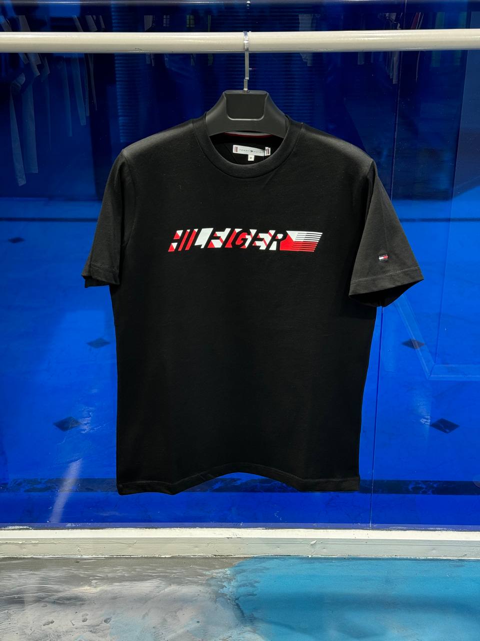 Tommy Hilfiger Kısa Kollu Siyah T-Shirt