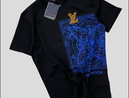 Louis Vuitton Kısa Kollu Siyah T-Shirt