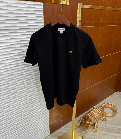 Lacoste Kısa Kollu Siyah T-Shirt