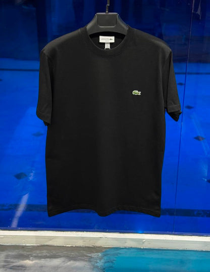 Lacoste Kısa Kollu Siyah T-Shirt