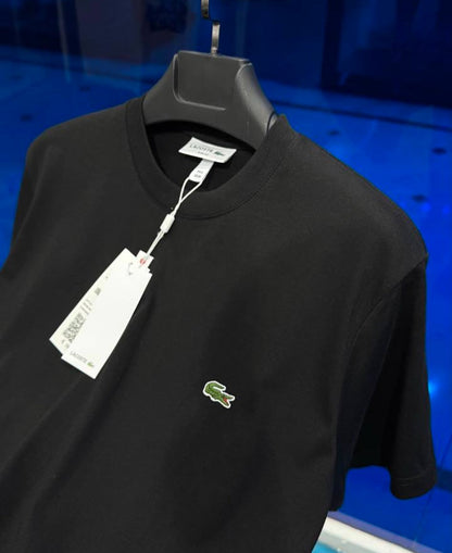 Lacoste Kısa Kollu Siyah T-Shirt